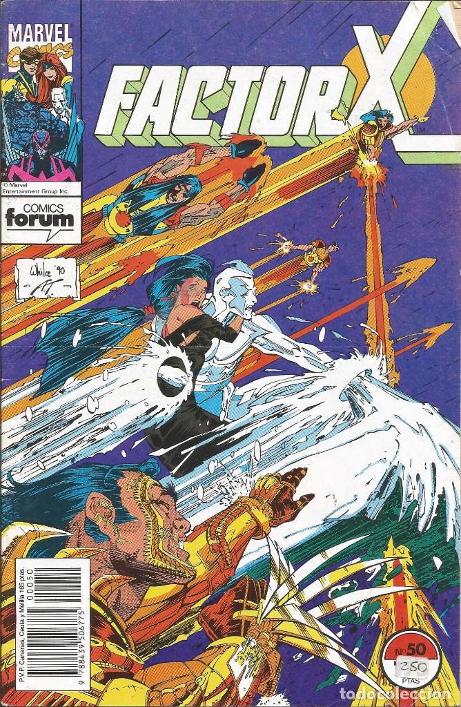 C&oacute;mics: FORUM - FACTOR X N&ordm;50 A&ntilde;o 1989 Buen estado - Foto 1