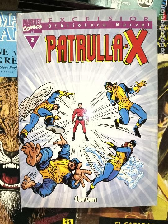 C&oacute;mics: Biblioteca Marvel. L&iacute;nea excelsior. Patrulla X 2 cj24 - Foto 1