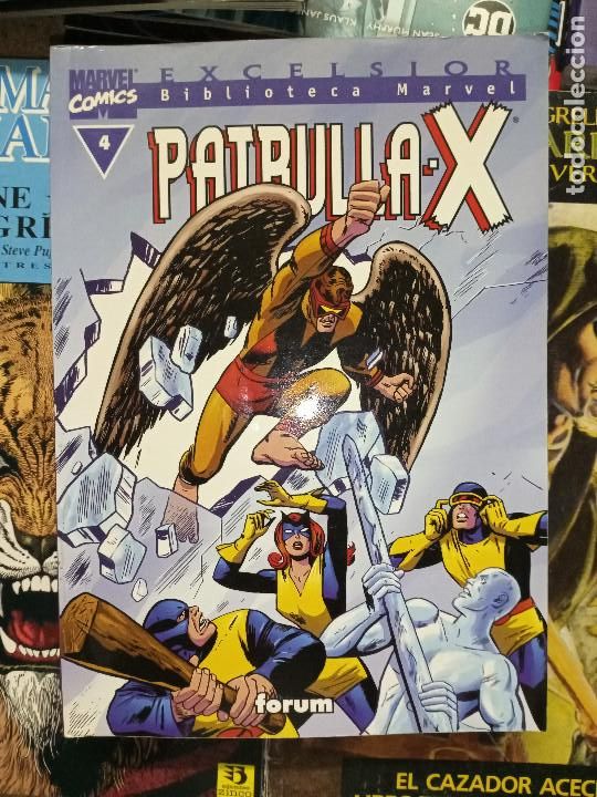 C&oacute;mics: Biblioteca Marvel. L&iacute;nea excelsior. Patrulla X 4 cj24 - Foto 1