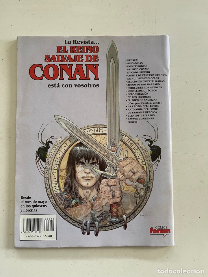 C&oacute;mics: La Espada Salvaje de Conan f&oacute;rum serie oro - Foto 2