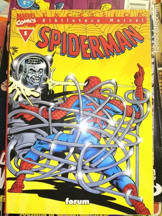 C&oacute;mics: Biblioteca Marvel. L&iacute;nea excelsior. Spiderman 5 cj30 - Foto 1