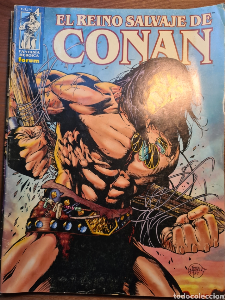 C&oacute;mics: EL REINO SALVAJE DE CONAN 4 EJEMPLARES - Foto 2