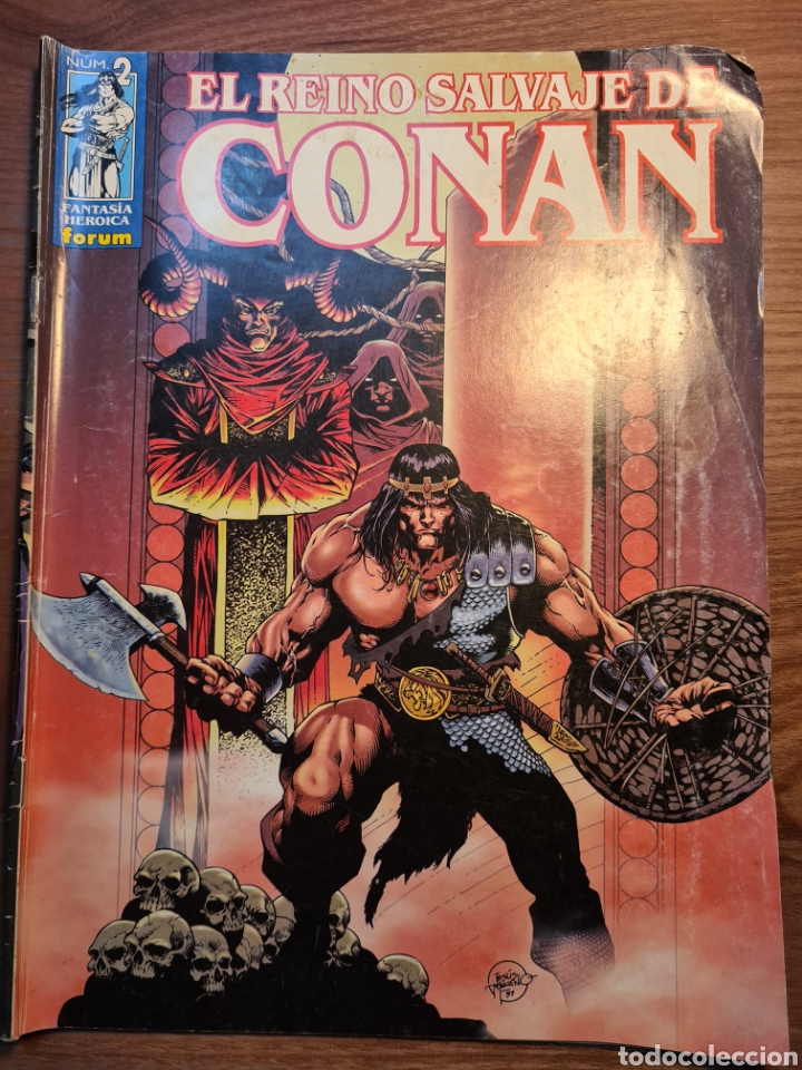 C&oacute;mics: EL REINO SALVAJE DE CONAN 4 EJEMPLARES - Foto 4