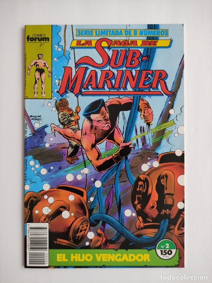 C&oacute;mics: La saga de Sub-Mariner #1-2 (2 Grapas) - Foto 2