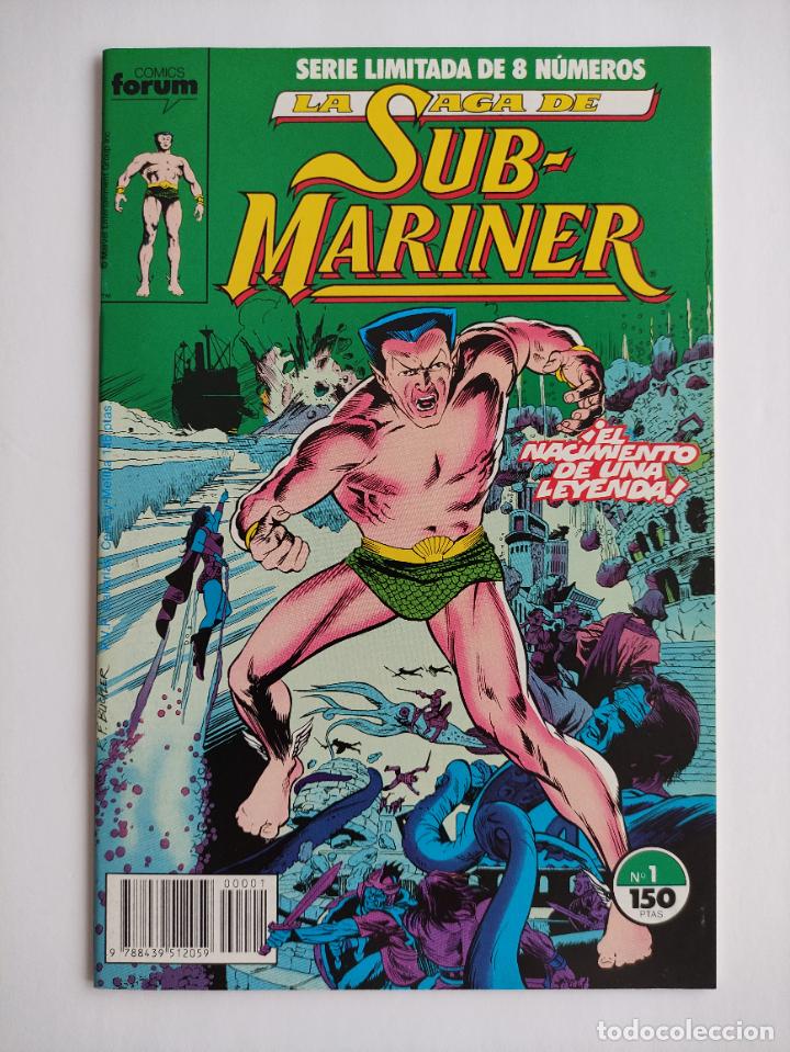 C&oacute;mics: La saga de Sub-Mariner #1-2 (2 Grapas) - Foto 1