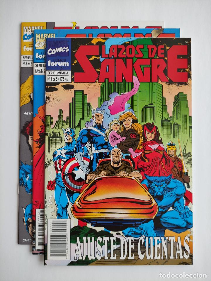 C&oacute;mics: Lazos de sangre #1-3 (de 5) (3 Grapas) - Foto 1
