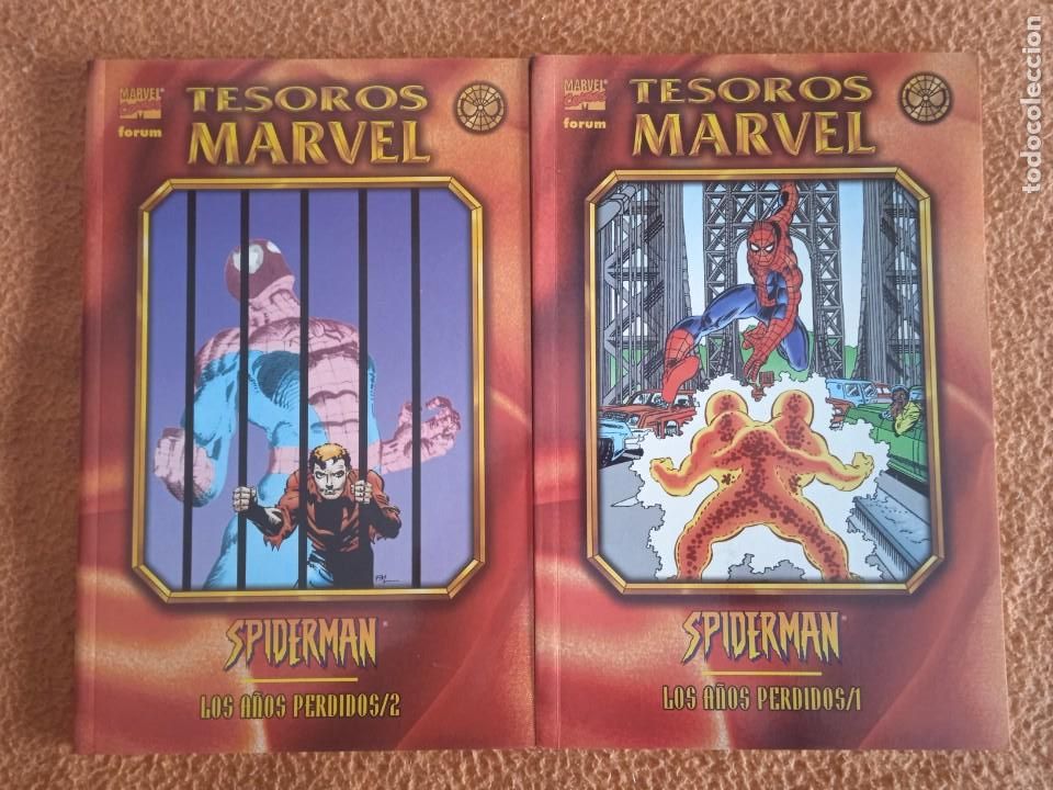 C&oacute;mics: TESOROS MARVEL: SPIDERMAN - LOS A&Ntilde;OS PERDIDOS (2 tomos completa) - Foto 1