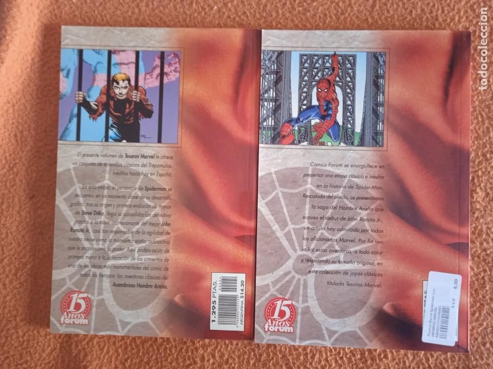 C&oacute;mics: TESOROS MARVEL: SPIDERMAN - LOS A&Ntilde;OS PERDIDOS (2 tomos completa) - Foto 2