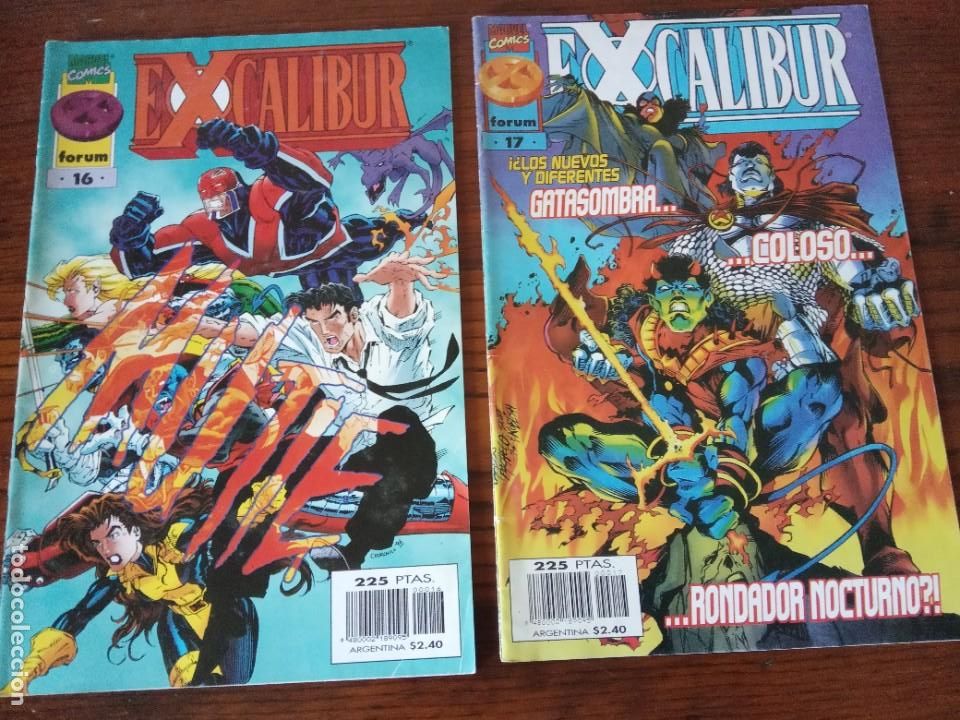 MARVEL EXCALIBUR VOL. 2 N&ordm; 16 Y 17.- FORUM.