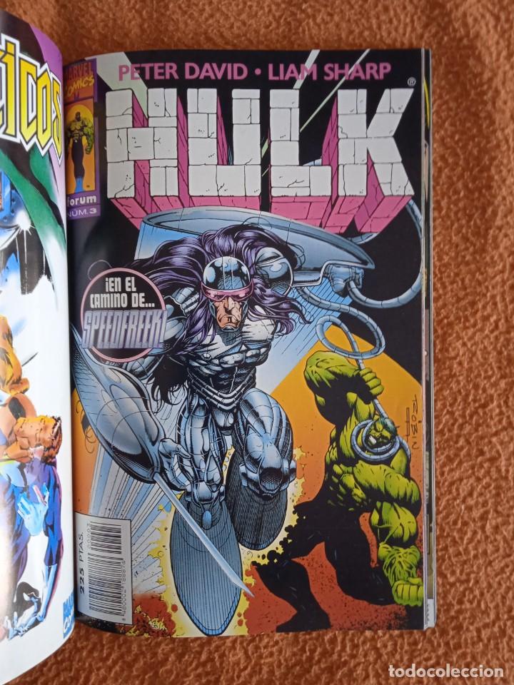 C&oacute;mics: EL INCREIBLE HULK 1-2-3-4 FORUM TOMO 1 - Foto 4