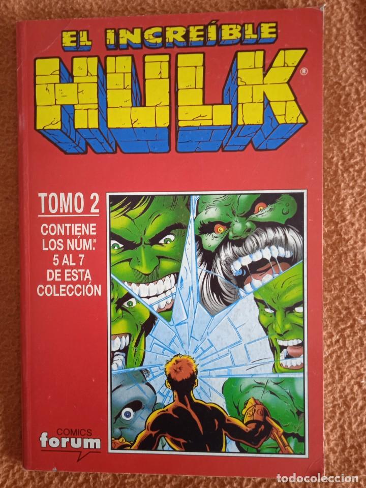 C&oacute;mics: EL INCREIBLE HULK 5-6-7 FORUM TOMO 2 - Foto 1