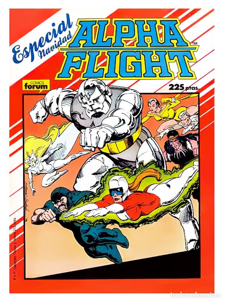 C&oacute;mics: ALPHA FLIGHT VOL. 1 - ESPECIAL NAVIDAD - A&Ntilde;O 1987 - COMICS FORUM - NUEVO - Foto 1