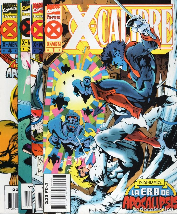 C&oacute;mics: X-CALIBRE COMPLETA 4 NUMEROS - FORUM - ESTADO EXCELENTE - Foto 1