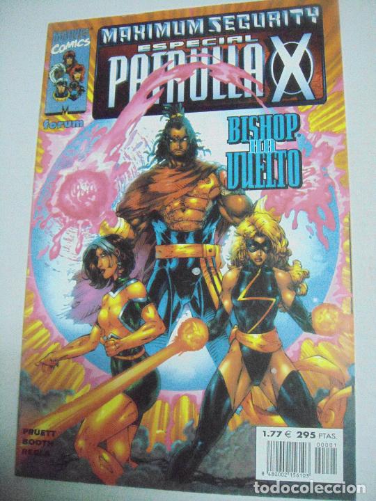 C&oacute;mics: MAXIMUM SECURITY: ESPECIAL PATRULLA X N&ordm; 1 - ED. FORUM - Foto 1