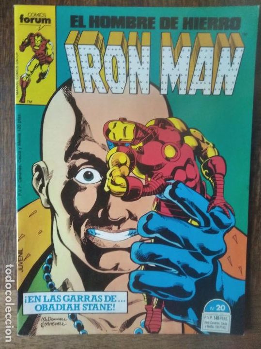 C&oacute;mics: IRON-MAN N&ordm; 20 - FORUM MARVEL COMICS - Foto 1