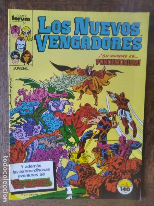 C&oacute;mics: LOS NUEVOS VENGADORES N&ordm; 5 - FORUM MARVEL COMICS - Foto 1