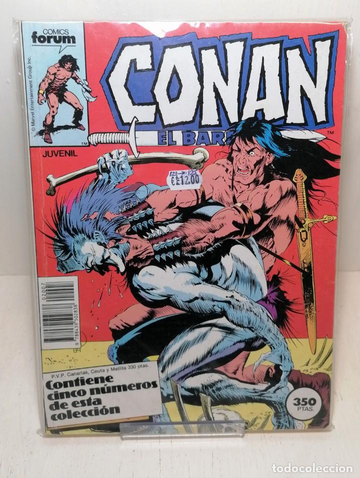 C&oacute;mics: Comic: &rdquo;Conan el b&aacute;rbaro&rdquo; n&uacute;meros 121 al 125 edit. forum - Foto 1