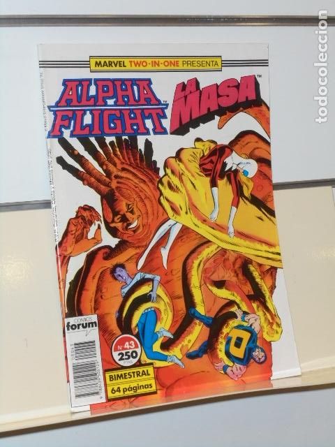 C&oacute;mics: MARVEL TWO-IN-ONE PRESENTA ALPHA FLIGHT Y LA MASA N&ordm; 43 - FORUM - Foto 1