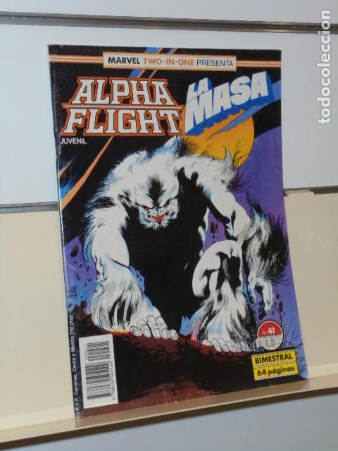 C&oacute;mics: MARVEL TWO-IN-ONE PRESENTA ALPHA FLIGHT Y LA MASA N&ordm; 41 - FORUM - Foto 1