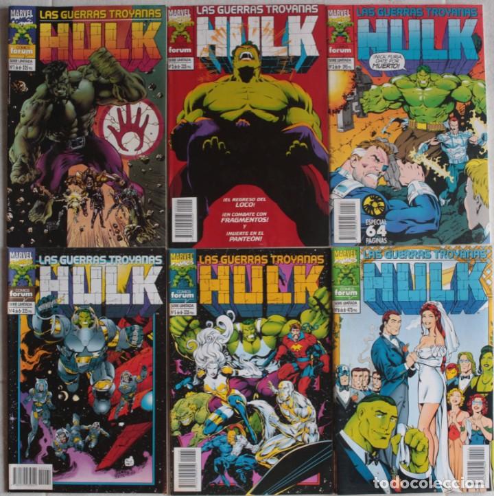 C&oacute;mics: Las guerras Troyanas Hulk / Colecci&oacute;n completa 6 de 6 / F&oacute;rum - ref.086 - Foto 1