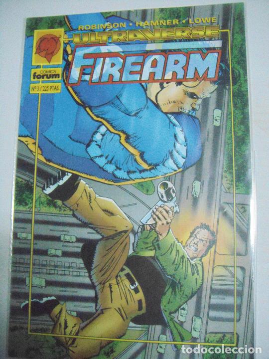 C&oacute;mics: ULTRAVERSE - FIREARM - N&ordm; 1,2 y 3 - ED. FORUM - Foto 3