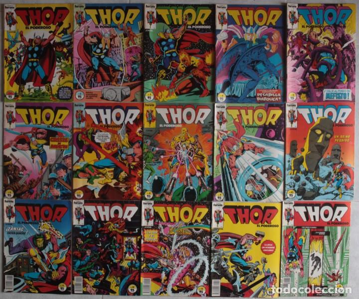 C&oacute;mics: Lote de 23 comics Thor / N&ordm; 1 al 23 / F&oacute;rum - ref.097 - Foto 2