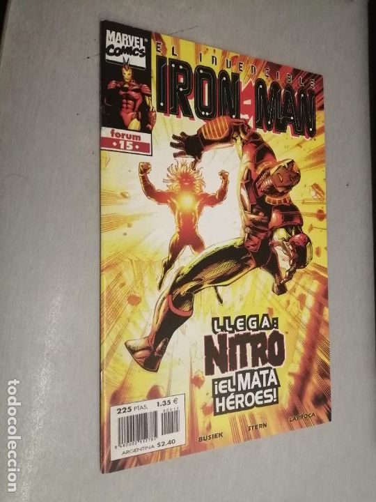 C&oacute;mics: EL INVENCIBLE IRON MAN VOL. 4 N&ordm; 15 / MARVEL - FORUM - Foto 1