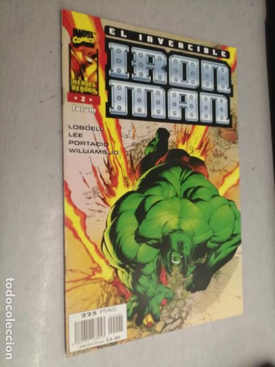 C&oacute;mics: EL INVENCIBLE IRON MAN N&ordm; 2 - H&Eacute;ROES REBORN / MARVEL - FORUM - Foto 1
