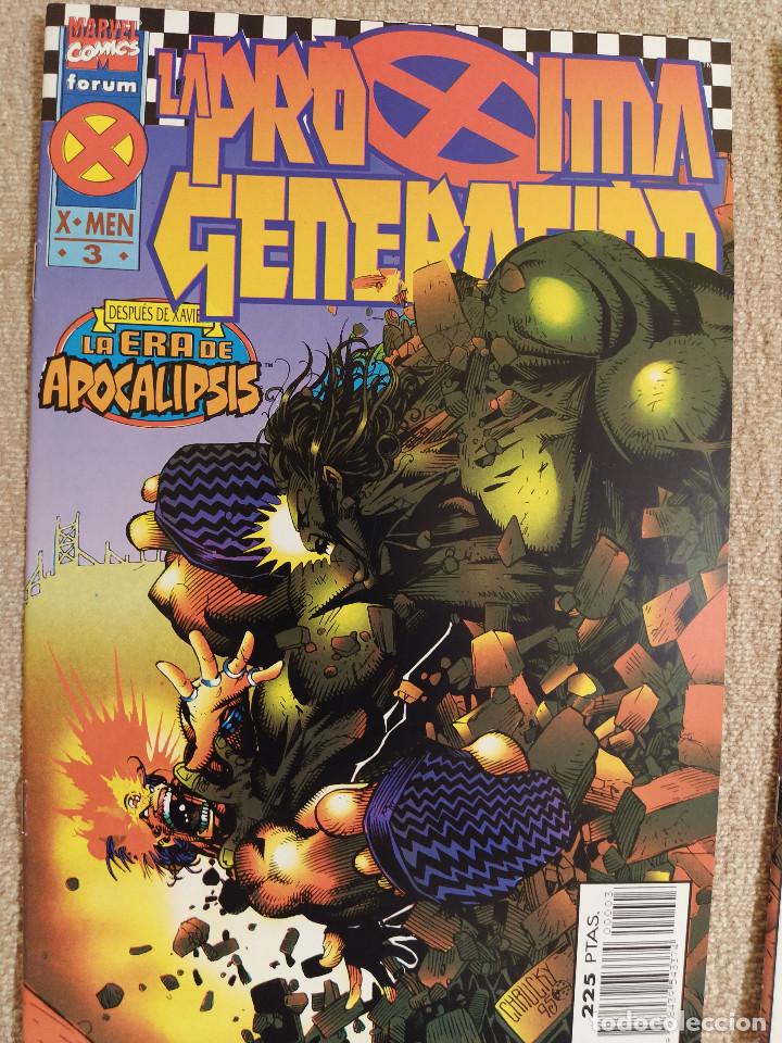C&oacute;mics: La Pr&oacute;xima Generaci&oacute;n (La Era de Apocalipsis) (completa) Forum n&uacute;meros 1 al 4 - impecables - Foto 3