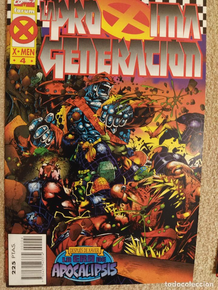 C&oacute;mics: La Pr&oacute;xima Generaci&oacute;n (La Era de Apocalipsis) (completa) Forum n&uacute;meros 1 al 4 - impecables - Foto 4