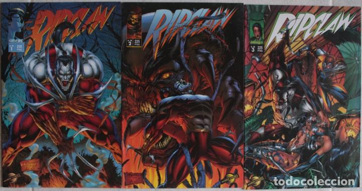 C&oacute;mics: Lote de 3 comics Ripclaw / N&ordm; 1-2-3 Completa / F&oacute;rum - ref.120 - Foto 1