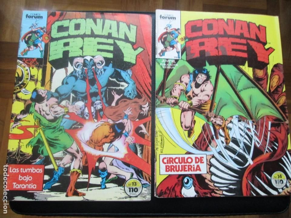 C&oacute;mics: Lote Conan Rey. 44 n&uacute;meros! - Foto 2