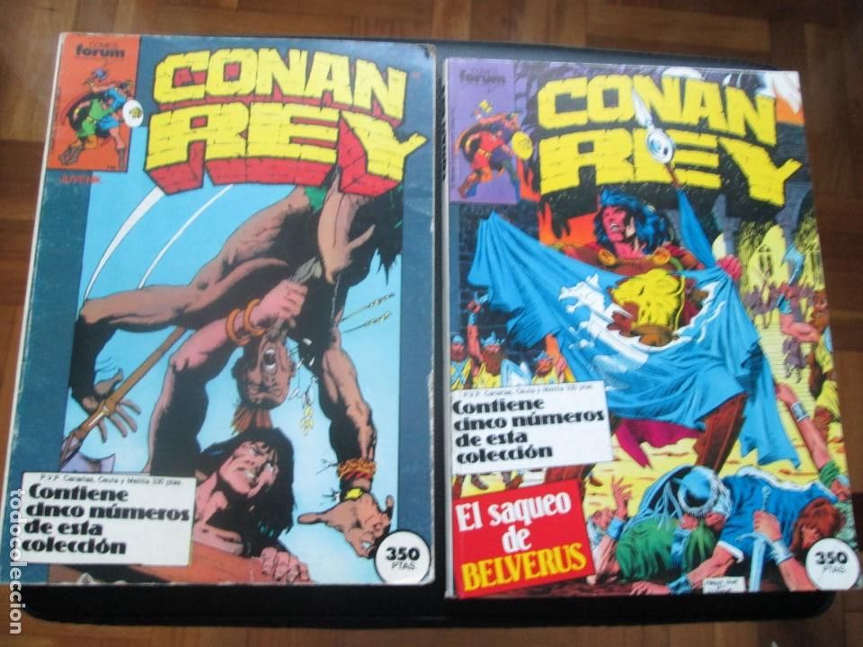 C&oacute;mics: Lote Conan Rey. 44 n&uacute;meros! - Foto 4