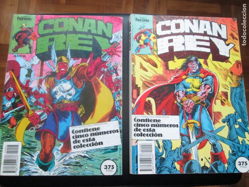 C&oacute;mics: Lote Conan Rey. 44 n&uacute;meros! - Foto 5