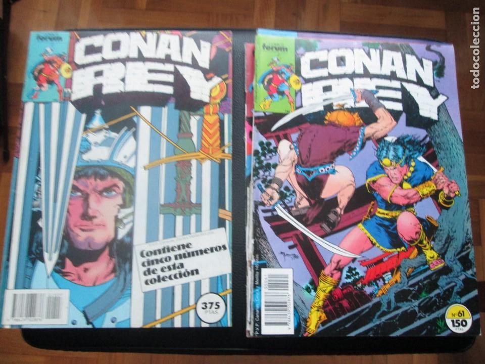 C&oacute;mics: Lote Conan Rey. 44 n&uacute;meros! - Foto 6