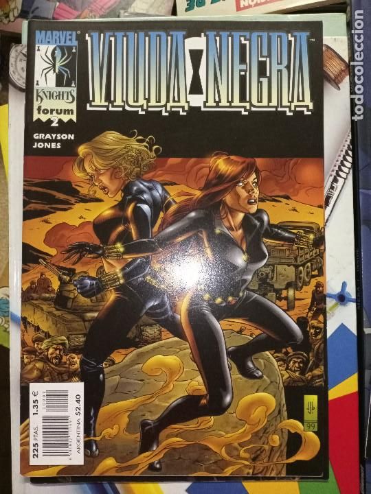 C&oacute;mics: viuda negra serie limitada de 3 ejemplares completa cj48 - Foto 2