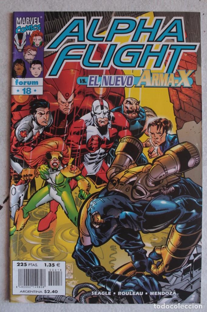 C&oacute;mics: Alpha Flight / Vol 2 / N&ordm; 18 / vs. El nuevo Arma-X / Forum - ref.130 - Foto 1