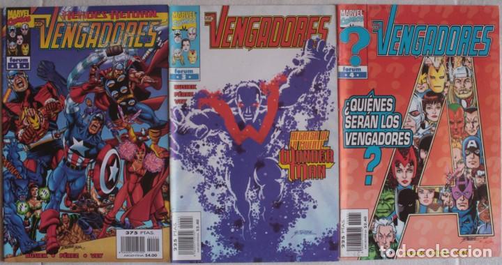 C&oacute;mics: Los Vengadores / Vol 3 / N&ordm; 1-3-4 / Forum - ref.134 - Foto 1