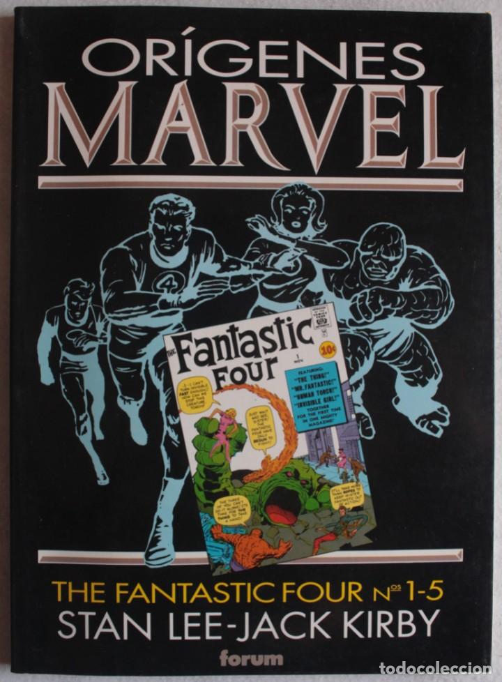 C&oacute;mics: Or&iacute;genes Marvel / Los Cuatro Fant&aacute;sticos / F&oacute;rum - ref.160 - Foto 1
