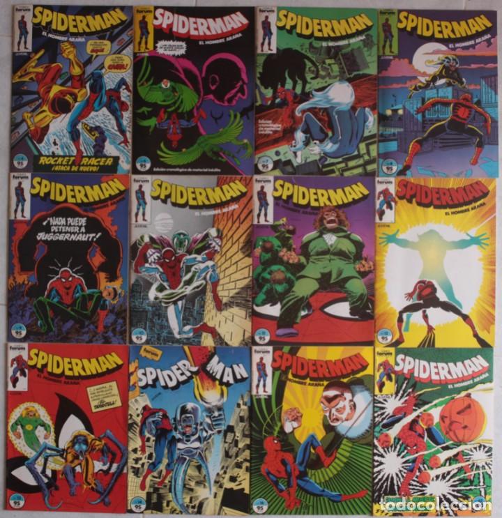 C&oacute;mics: Lote de 28 comics Spiderman / F&oacute;rum - ref.093 - Foto 2