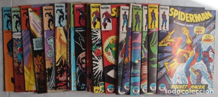 C&oacute;mics: Lote de 28 comics Spiderman / F&oacute;rum - ref.093 - Foto 1
