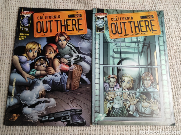 Comics: CALIFORNIA OUT THERE, LOTE DE 2 EJEMPLARES N&ordm; 1 Y 5 ( DEL SELLO IMAGE )
