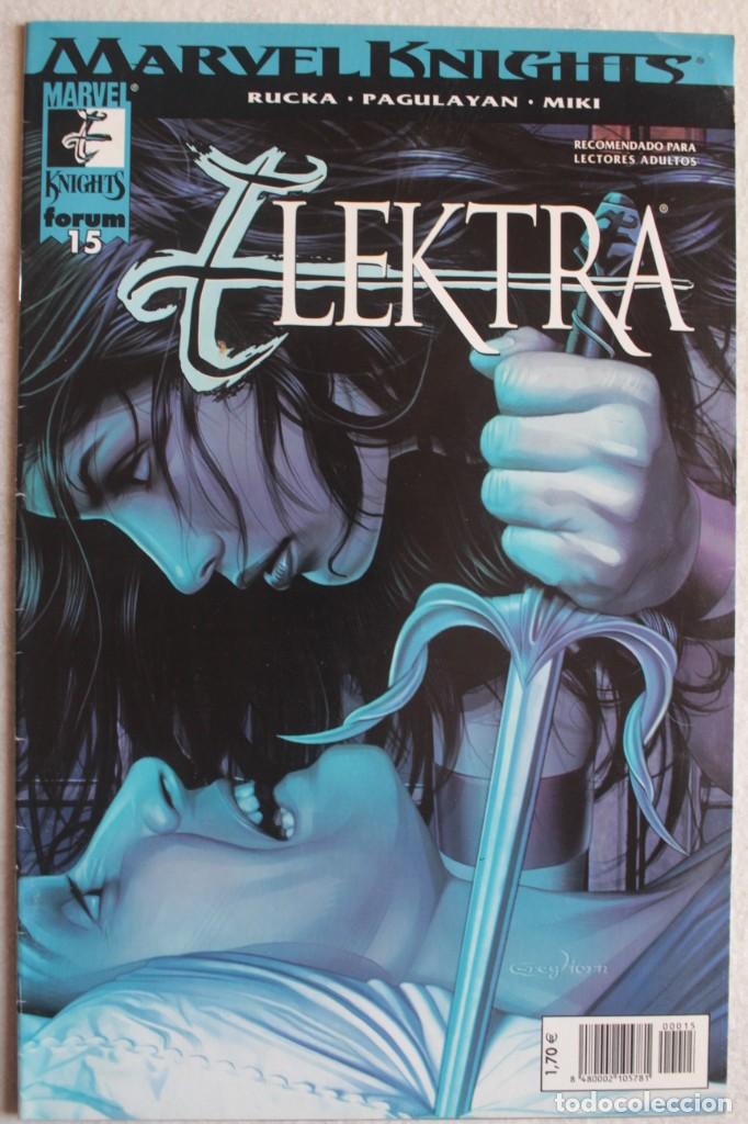 C&oacute;mics: Elektra / N&ordm; 15 / Marvel Knights / F&oacute;rum - ref.191 - Foto 1