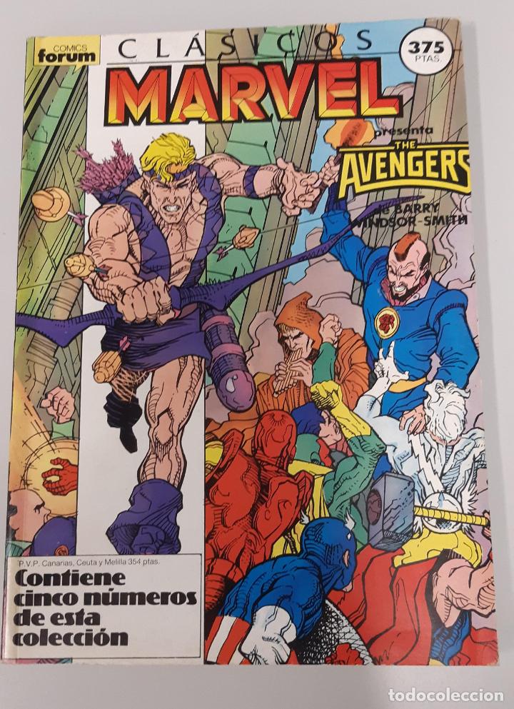 C&oacute;mics: RETAPADO CON LOS N&ordm;S 6 A 10 DE CLASICOS MARVEL. COMICS FORUM 1989. - Foto 1