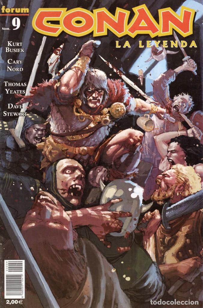 C&oacute;mics: CONAN LA LEYENDA N&ordm; 9 - FORUM - ESTADO EXCELENTE - Foto 1