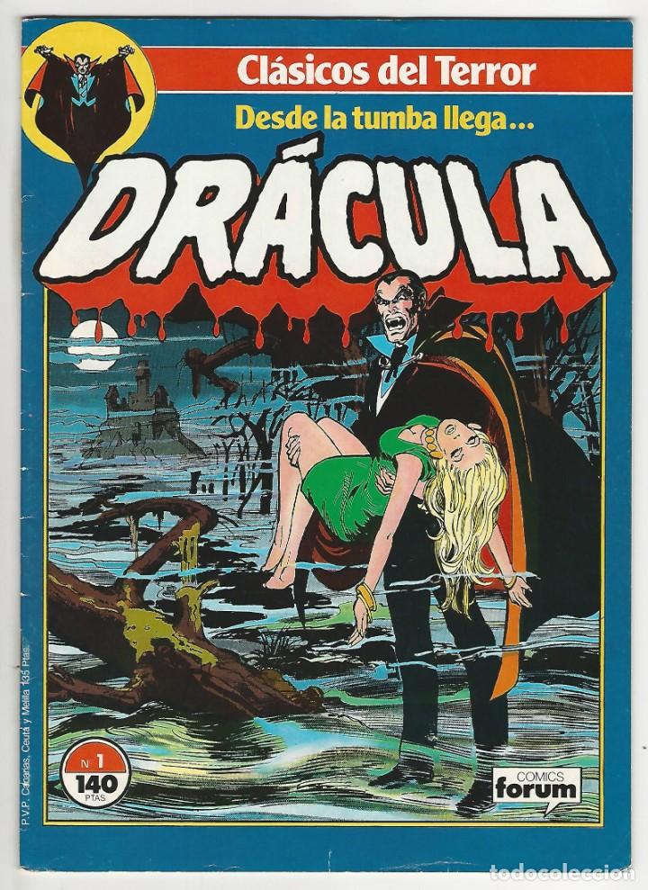 C&oacute;mics: Forum. Dr&aacute;cula cl&aacute;sicos del terror. 1 - Foto 1