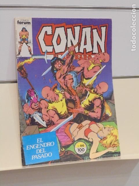 C&oacute;mics: CONAN EL BARBARO VOL. 1 N&ordm; 66 MARVEL - FORUM - Foto 1