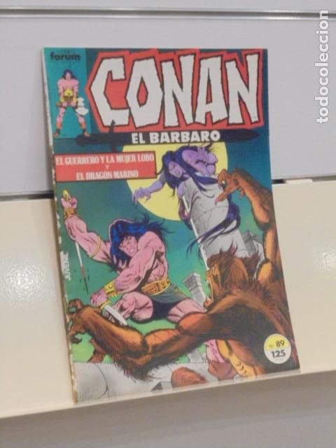 C&oacute;mics: CONAN EL BARBARO VOL. 1 N&ordm; 89 MARVEL - FORUM - Foto 1