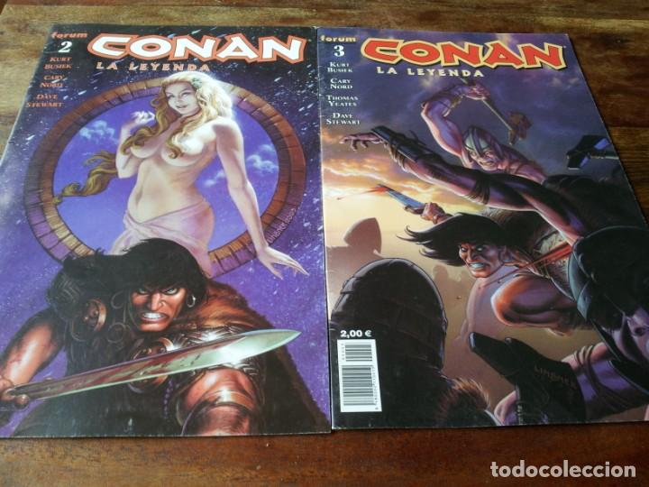 C&oacute;mics: lote de 3 comic Conan la leyenda - 1,2,3 coleccion forum - Foto 2