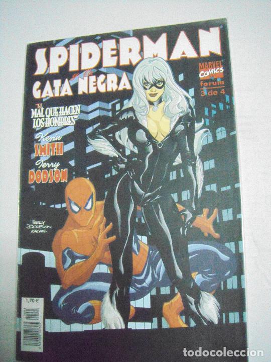 C&oacute;mics: SPIDERMAN - GATA NEGRA - N&ordm; 1,2 y 3 DE 4 - ED. FORUM - Foto 2